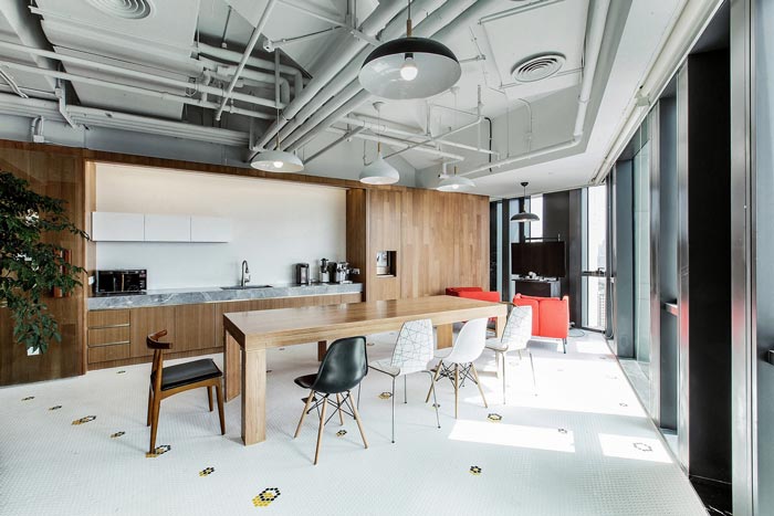 上海辦公室茶水間這樣設(shè)計(jì)，怎么看都不會(huì)膩！