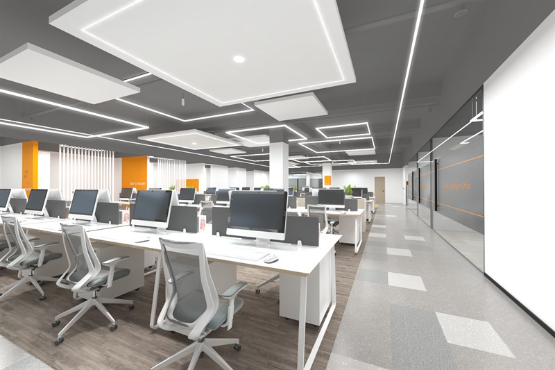 小型辦公室裝修顏色怎么搭配？