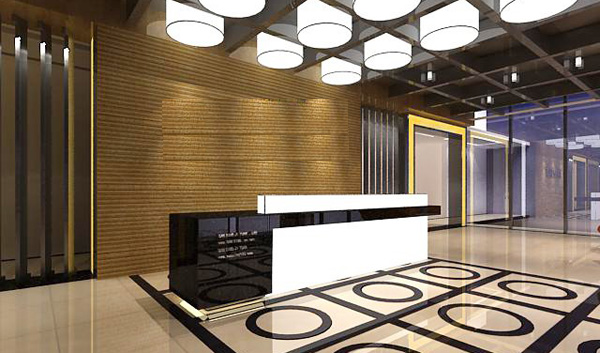 辦公室前臺(tái)用什么裝修材料那？