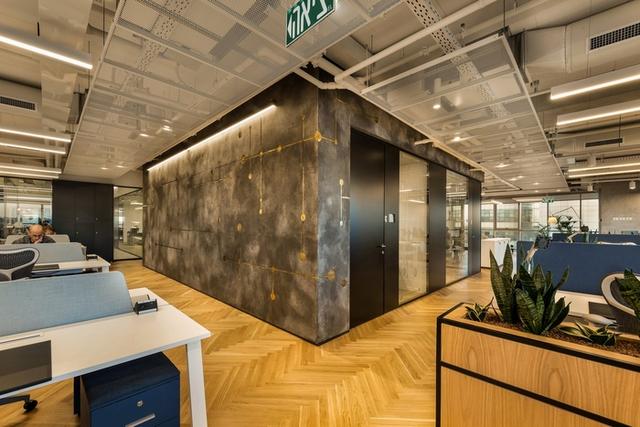 辦公空間:***生物科技公司工業(yè)風(fēng)格辦公室設(shè)計(jì)