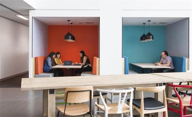 辦公空間:墨爾本在線教育公司現(xiàn)代風格辦公室