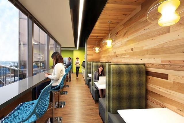 別小看回收木板條！美國VMware公司用它創(chuàng)造了獨(dú)特的木質(zhì)辦公空間