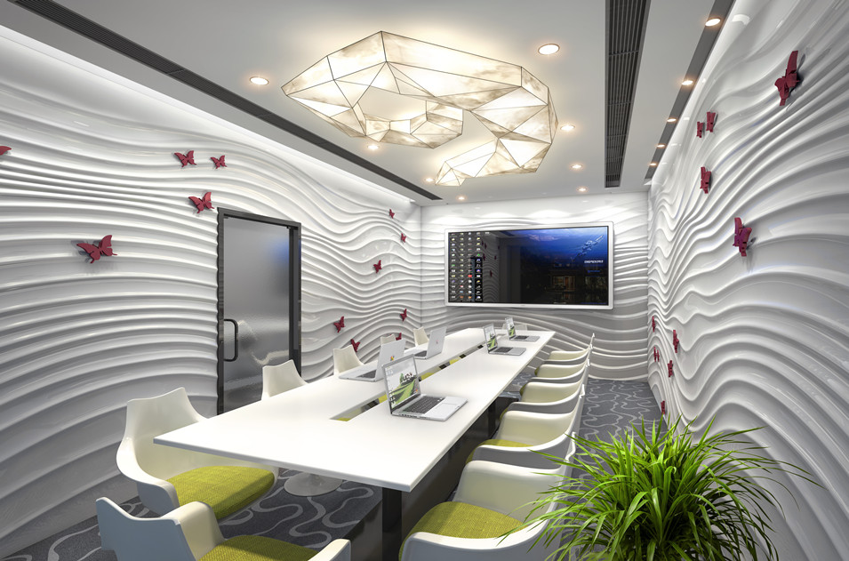 辦公室天花板裝飾的方法有哪些？開(kāi)敞式辦公室吊燈裝飾如