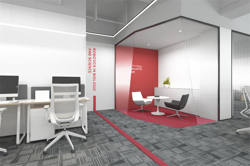 辦公室裝修顏色搭配技巧，辦公室顏色搭配效果圖